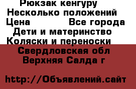 Рюкзак кенгуру 0 . Несколько положений › Цена ­ 1 000 - Все города Дети и материнство » Коляски и переноски   . Свердловская обл.,Верхняя Салда г.